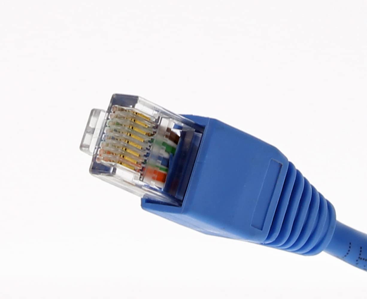 Inc. 85-380 RJ-45 Snagless Strain Boots, para cables de par trenzado CAT5e, CAT6, cable de 0.217 in, azul, 25 botas 4