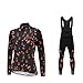 UGLY FROG Maillots Ciclismo Mujer Largos Jersey Pantalones 3D Cojín Transpirable Ropa de Bicicleta Cómoda Conjunto de Ciclista para Deporte al Aire Libre CXWL01