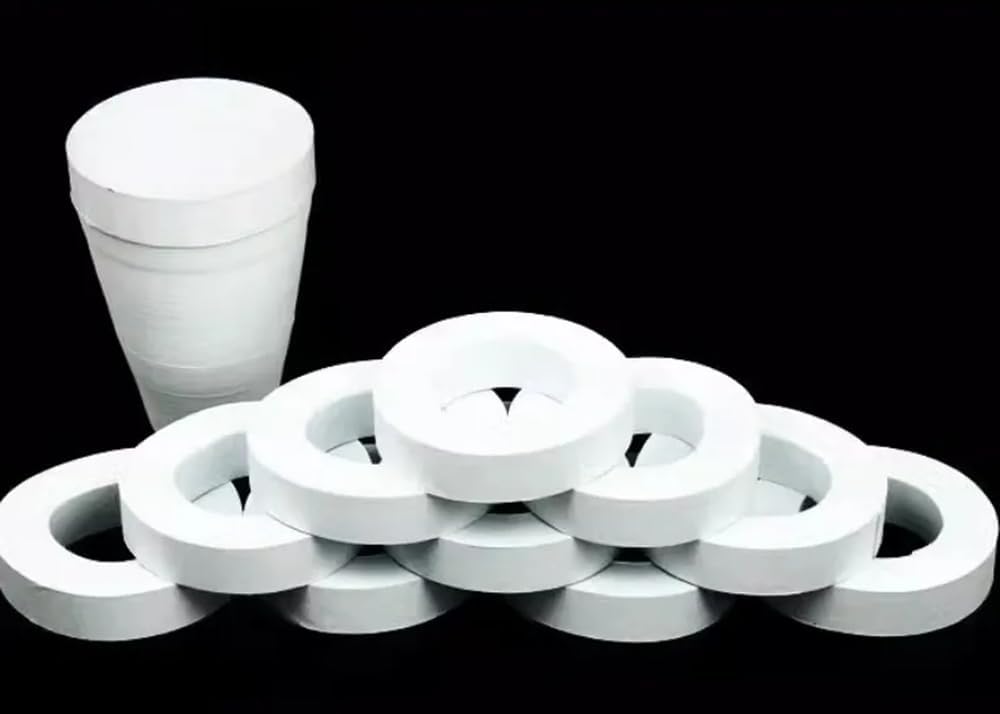 10pcs/lot Tape Cup Paper Coils White,Magic Tricks Magician Stage Illusions Accessories Gimmicks Paper Cup to Tap Magic