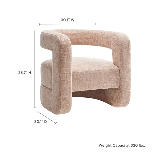 Sillón Chenille Plegable Blush miniatura 3