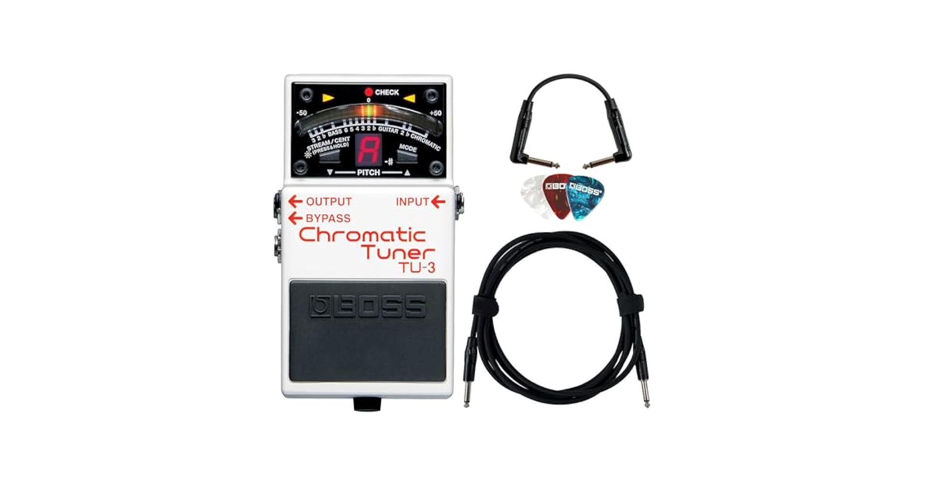 ギター BOSS TU3 chromatic tuner Boss TU-3 Chromatic Pedal Tuner – Alto Music