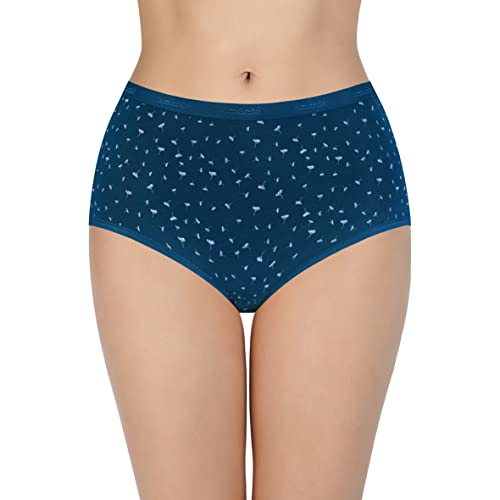 Image of Amante Printed Cotton Full Brief Panty Pack(Pack of 3)