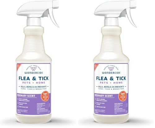 Image of Wondercide Rose Flea & Tick Spray for Pets Plus Home with Natural Essential Oils 16 fl. oz. (Pack of 2)