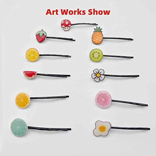 Ajcoflt 50 Folhas Shrink Films Kit Shrinky Art Film Paper Folhas termorretráteis para enfeites Artes