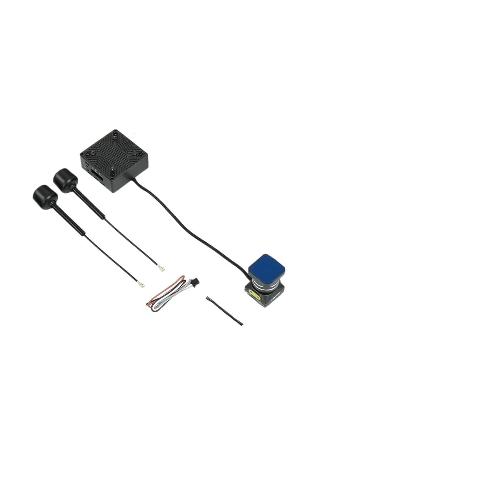 Kit telecamera FPV 4K/60FPS 160° FOV con stabilizzazione dell'immagine e doppie antenne for modelli RC 2-6S