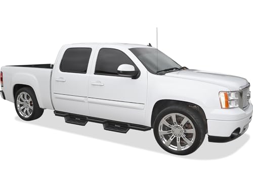 Estribos laterales acero inoxidable para Chevy Silverado miniatura 2