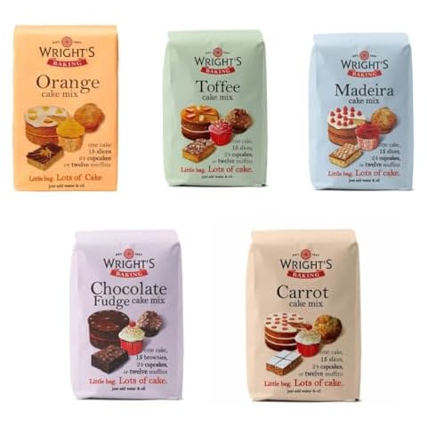 Wright's Baking Cake Mix Selection Pack - 5 Varieties Cover