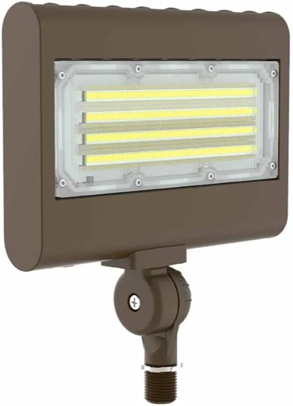 Westgate LFX-MD-15-50W-50K-KN LED Flood Light with 1/2" Knuckle, Flood Lights Outdoor, LED Light with Die-Cast Aluminum Housing, Optic Lens Type III, IP65, 15W/20W/30W/50W, 6320lm, 3000K/4000K/5000K
