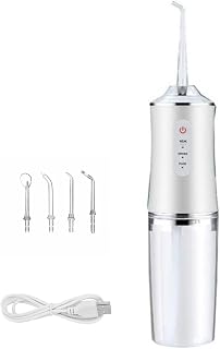 Irrigador Oral Jato de Limpeza Dental Eletrico Escova Dentes Gengiva Lingua Higiene Bucal Aparelho Ortodontico Implante Protese