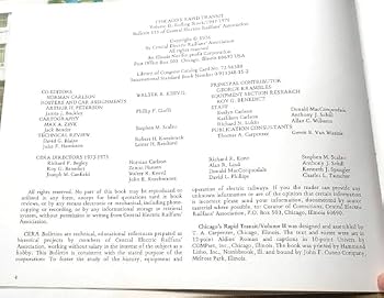 Hardcover Chicago's Rapid Transit Volume II: Rolling Stock 1947-1976 (CERA B-115) Book