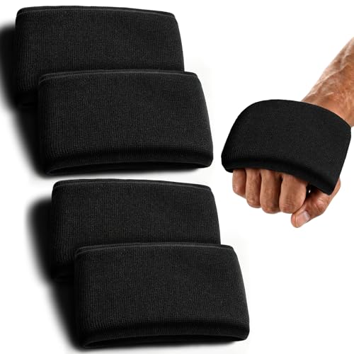 2PCS Knuckle Guards for Boxing Gel Hand Guard Protection Boxing Knuckle Pads Gel Hand Wraps for Men Women Fitness Athletes Muay Thai Kickboxing MMA Combat Sports Training Sparring Supplies (Black)