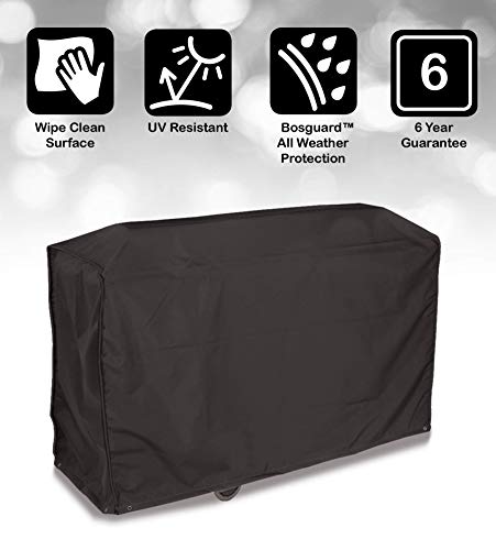 Preisvergleich Produktbild Bosmere Storm Black Abdeckhaube für großen Grillwagen