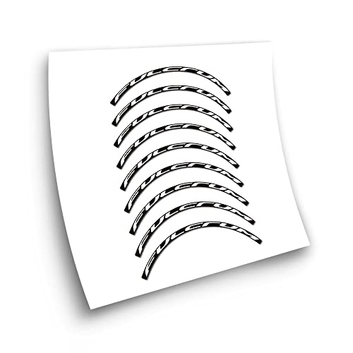 STAR SAM Pegatinas Compatibles con llanta bici Fulcrum MTB 29" Blanco 1 CMT