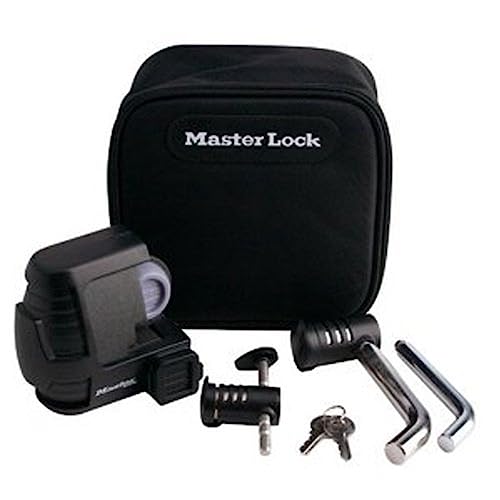 Master Lock Trailer Lock, Trailer Coupler & Receiver Lock Combo Pack, 3794Dat , Red #TOP8
