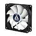 ARCTIC F9 TC - Temperature-Controlled 92 mm Case Fan | Standard Case Cooler | Intelligent Heat Detector regulates RPM | Push- or Pull Configuration