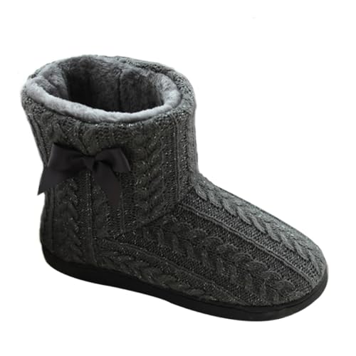 Pantoufles femme pour ne plus avoir froid aux pieds grâce aux bottines tricotées