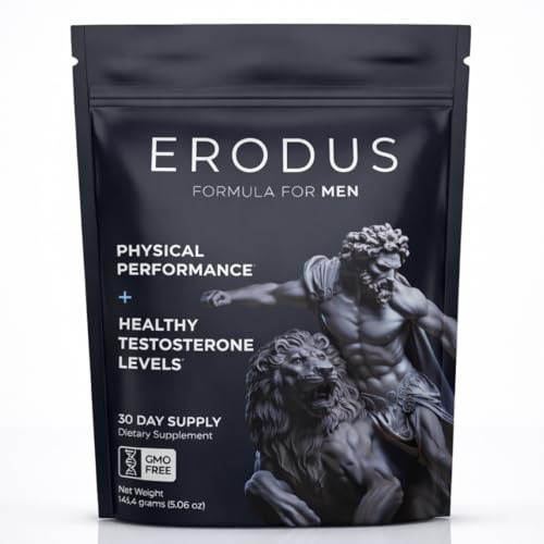ERODUS Men’s Testosterone Support Powder (30 Days)