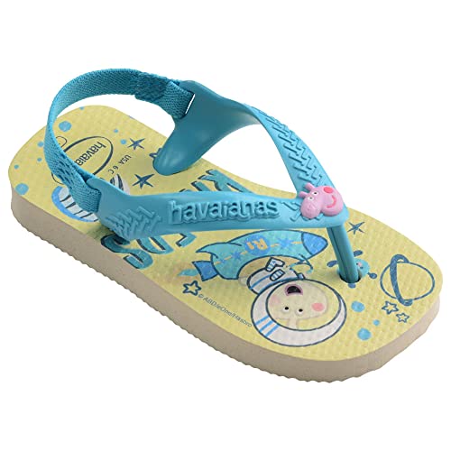 SANDALIAS HAVAIANAS N.BABY PEPPA PIG n° 20 BEGE PALHA
