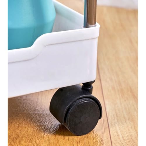 Estante Prateleira Multiuso 4 Andares Grande Com Rodinha