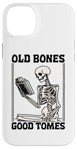 Old Bones Good Tomes Book Lover Bookworm ???????? ?????? iPhone 14 Plus ?