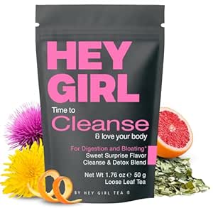 Hey Girl Detox Tea for Bloated Belly & Digestion