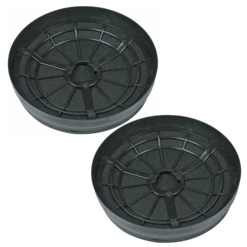 Respekta Filtro Ai Carboni Attivi Per Cappe Aspiranti/2 Pezzi In Set/Filtro Grasso Cappa Aspirante Per Ricircolo Dell'aria/Miz 0023 N - 2