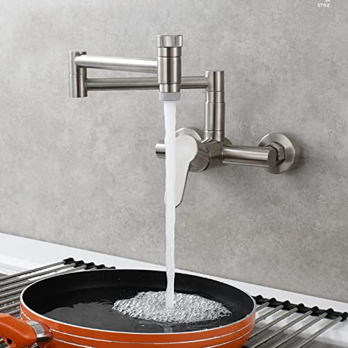 Grifo de cocina 2 tipos de modos de agua plegable para solucionar espacio 2
