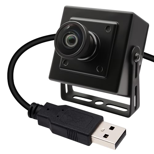 Caméra USB 16 MP haute résolution Plug and Play avec objectif angle 120°