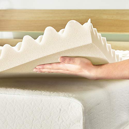 Image of Best Price Mattress Queen 3 Inch 5-Zone Memory Foam Bed Topper with Copper Infused