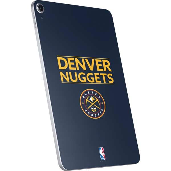 Skinit Decal Tablet Skin Compatible with iPad 11th Gen (2025) - Officially Licensed NBA Denver Nuggets Standard - Light Blue Design