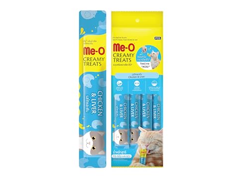 Image of Me-O Creamy Cat Treats - Chicken and Liver, Small, 60 Gm, 1 Count