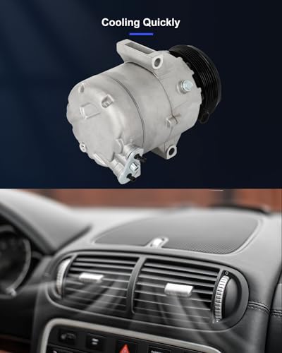 Image of ECCPP AC Compressor Direct Fit for Chevrolet Malibu V6 3.5L 2004-2006
