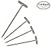 Labs Nickel Plated Science Dissection T-Pins, Frog Dissection pin(Pack of 110, 100 Pack 1.5