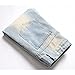 Ripped Jeans for Men Distressed Light Blue Wash Denim Pants Regular Fit Tapered Leg Cool Jeans Rip Straight Cut Fashion Classic 5 Pocket（9322-38）