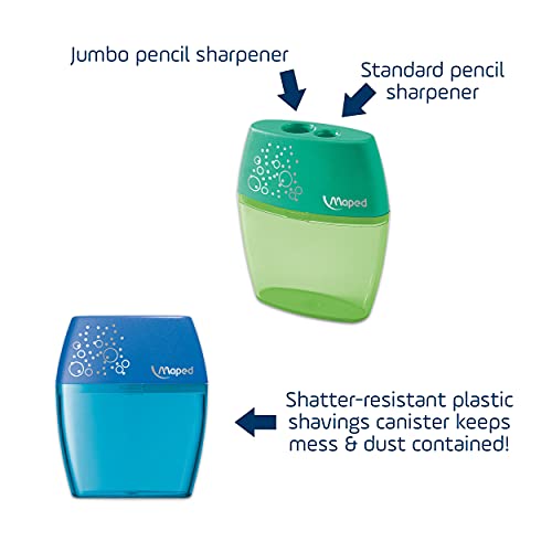 Taille-crayons pour crayons standard et jumbo de salle de classe - 3