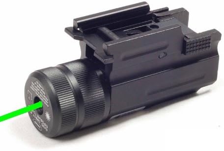 Ade Advanced Optics® Compact Pistol Green Laser with Quick Release Weaver Mount
