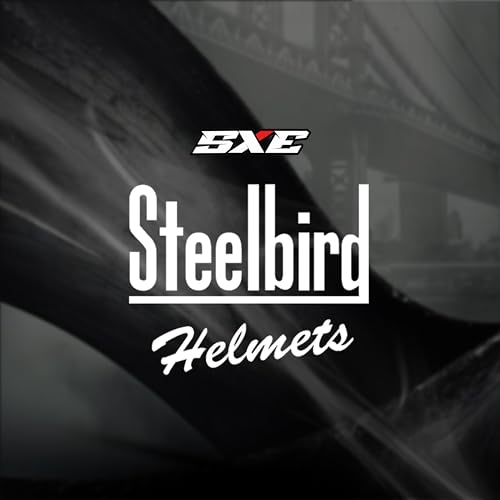 Image of Steelbird SBH 61 SXE Pinlock ISI and Dot Certified Full Face Helmet for Men and with Inner Silver Sunshield