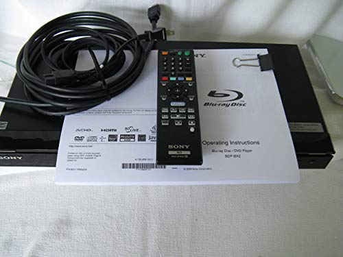 Sony Blu-ray DiscTM Player BDP-BX2 (Renewed)