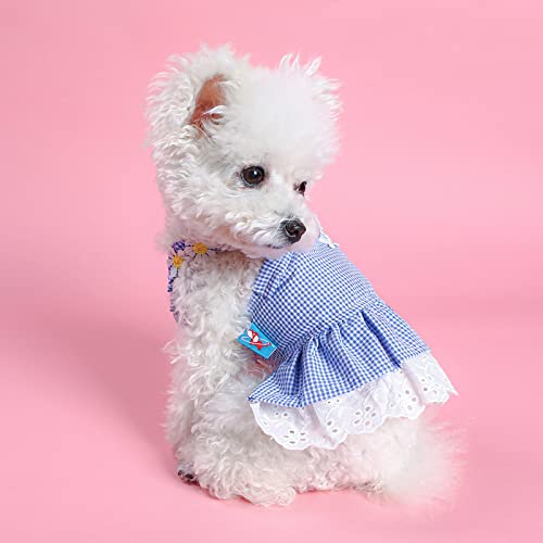 Vestido floral para perros XS miniatura 7