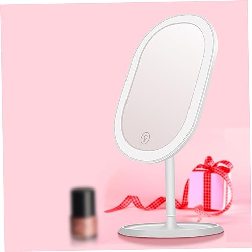 Espejo Maquillaje Ovalado LED Táctil 180° Angoily miniatura 2