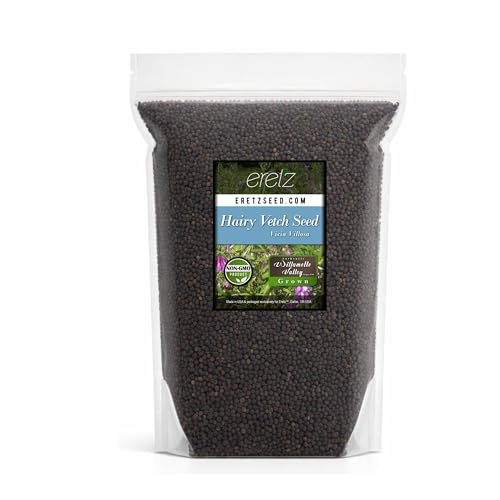 Hairy Vetch Legume Seed by Eretz - Willamette Valley, Oregon Grown (5lb)
