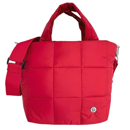 Small Puffer Gym Bag Quilted Crossbody Nylon Bags For Women Handbag Shoulder Bag