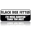 Black Box Car Sticker or Black Box Sticker Car Decals and Funny Stickers | New Driver Car Bumper Stickers | I have a black box car sticker | Funny Stickers for your car | Learner Driver Gift