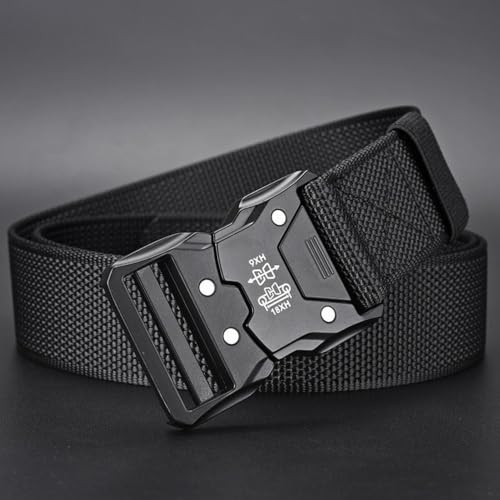 Men's Nylon Belt Outdoor Canvas Belt Casual Sports Workwear Pants Belt3
