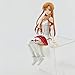 Yuuki Asuna Garage Kit, 5,5 cm Raiders Group Version, Sword Art Online Action Figure, Ritter Modellierung Sitzen Haltung, Anime Junge Mädchen Puppe, PVC Material Modell for Geschenksammeltuch Anime-Ac
