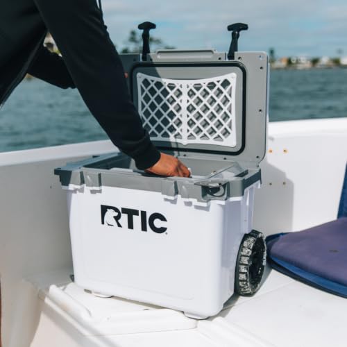 Image of RTIC 22 QT Ultra-Light Wheeled Cooler with Handle
