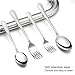 Silverware Flatware Cutlery Set with Knife Fork Spoon, HaWare 40-Piece Quality Stainless Steel Tableware Eating Utensils, Classic Elegant Design for Home Hotel Wedding, Dishwasher Safe