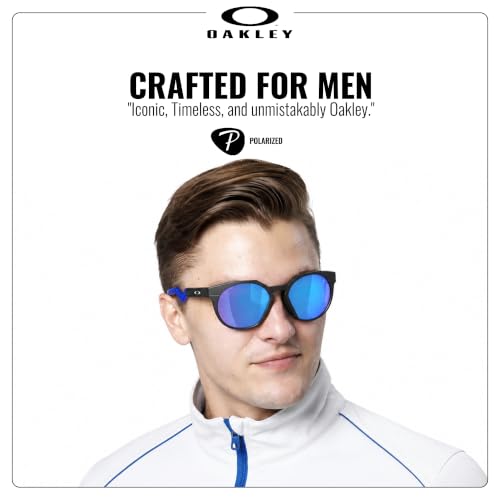 Image of Oakley HSTN OO9242 Round Shape Sunglasses With Official Eyewear Kit | Men's Sunglasses