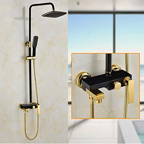 Système de douche sous pression en cuivre pour augmenter le débit de l'eau chaude