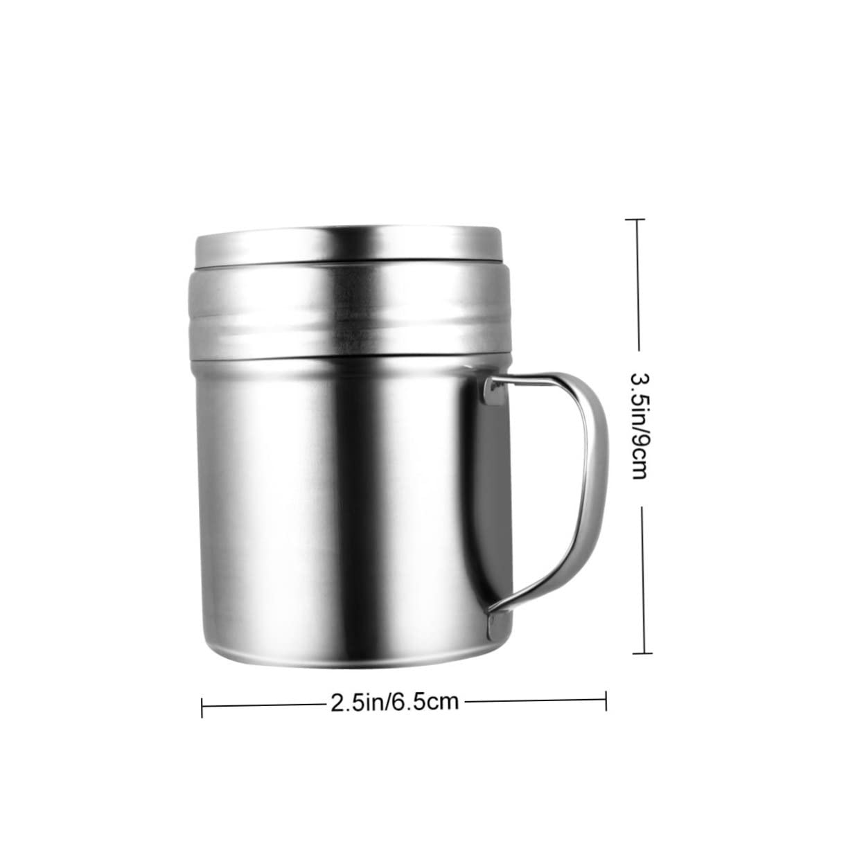 PRETYZOOM Rustproof Condiment Containers 4 Piece Seasoning Bottle Set Rotating Mesh Holes